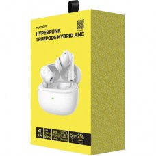 Наушники Hator Truepods Hybrid ANC White (HTA432) - Фото