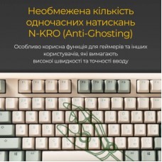 Клавиатура Ducky One 3 Cherry MX Brown UA USB Cream (DKON2108-BUAPXМAEGGC1) - Фото