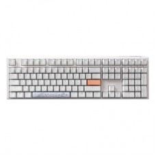 Клавіатура Ducky One 3 Cherry MX Brown RGB UA USB White (DKON2108ST-BUAPXPWWWSC1) - Фото