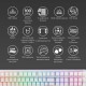 Клавіатура Ducky One 3 Cherry MX Brown RGB UA USB White (DKON2108ST-BUAPXPWWWSC1) Клавіатура Ducky One 3 Cherry MX Brown RGB UA USB White (DKON2108ST-BUAPXPWWWSC1)