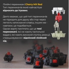 Клавиатура Ducky One 3 Cherry MX Red UA USB Cream (DKON2108-RUAPXМAEGGC1) - Фото