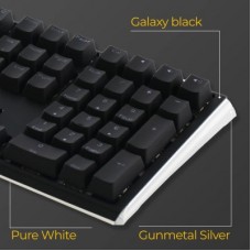 Клавіатура Ducky One 3 Cherry MX Red RGB UA USB Black (DKON2108ST-RUAPXCLAWSC1) - Фото