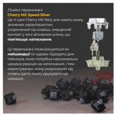Клавиатура Ducky One 3 Cherry MX Speed Silver RGB UA USB White (DKON2108ST-PUAPXPWWWSC1) - Фото