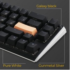 Клавиатура Ducky One 3 Mini Cherry MX Brown RGB UA USB Black (DKON2161ST-BUAPXCLAWSC1) - Фото