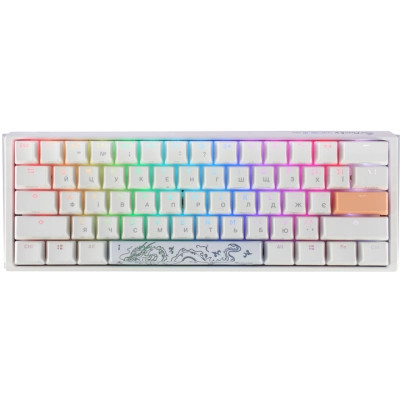Клавиатура Ducky One 3 Mini Cherry MX Brown RGB UA USB White (DKON2161ST-BUAPXPWWWSC1)