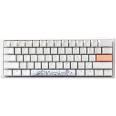 Клавіатура Ducky One 3 Mini Cherry MX Red RGB UA USB White (DKON2161ST-RUAPXPWWWSC1) - Фото