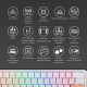 Клавіатура Ducky One 3 Mini Cherry MX Red RGB UA USB White (DKON2161ST-RUAPXPWWWSC1) Клавіатура Ducky One 3 Mini Cherry MX Red RGB UA USB White (DKON2161ST-RUAPXPWWWSC1)