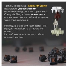 Клавіатура Ducky One 3 TKL Cherry MX Brown RGB UA USB White (DKON2187ST-BUAPXPWWWSC1) - Фото