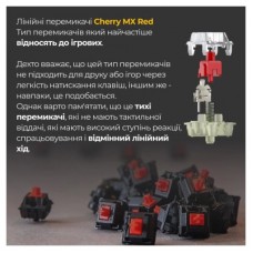 Клавіатура Ducky One 3 SF Cherry MX Red RGB UA USB Black (DKON2167ST-RUAPXCLAWSC1) - Фото