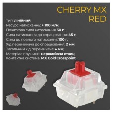 Клавіатура Ducky One 3 SF Cherry MX Red RGB UA USB Black (DKON2167ST-RUAPXCLAWSC1) - Фото