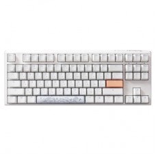 Клавіатура Ducky One 3 TKL Cherry MX Brown RGB UA USB White (DKON2187ST-BUAPXPWWWSC1) - Фото