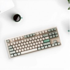 Клавиатура Ducky One 3 TKL Cherry MX Red UA USB Cream (DKON2187-RUAPXМAEGGC1) - Фото