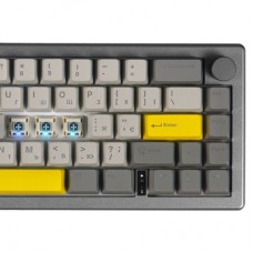 Клавіатура Epomaker EK68 65 Budgerigar V2 Switch Hot-Swap RGB Wireless/Bluetooth/USB UA Black (EK68-B-BV2) - Фото