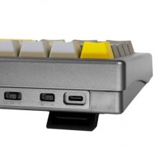 Клавиатура Epomaker EK68 65 Flamingo Switch Hot-Swap RGB Wireless/Bluetooth/USB UA Black (EK68-B-F) - Фото