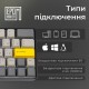Клавіатура Epomaker EP64 60 Mulan Switch Hot-Swap RGB Wireless/Bluetooth/USB UA Black (EP64-B-M) Клавіатура Epomaker EP64 60 Mulan Switch Hot-Swap RGB Wireless/Bluetooth/USB UA Black (EP64-B-M)