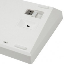 Клавіатура Epomaker EP84 Plus 75 Wisteria Linear Switch Hot-Swap RGB Wireless/Bluetooth/USB UA White - Фото
