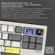Клавиатура Epomaker Shadow-S TKL Mulan Switch Hot-Swap LCD Screen RGB Wireless/Bluetooth/USB UA White Клавиатура Epomaker Shadow-S TKL Mulan Switch Hot-Swap LCD Screen RGB Wireless/Bluetooth/USB UA White