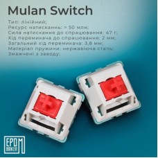Клавиатура Epomaker Shadow-S TKL Mulan Switch Hot-Swap LCD Screen RGB Wireless/Bluetooth/USB UA White - Фото