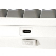Клавиатура Epomaker Shadow-X 70 Mulan Switch Hot-Swap LCD Screen RGB Wireless/Bluetooth/USB UA White (SHX-W-M) - Фото