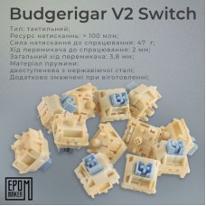 Клавіатура Epomaker TH80 SE 75 Budgerigar V2 Switch Hot-Swap RGB Wireless/Bluetooth/USB UA Black - Фото