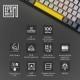 Клавіатура Epomaker TH80 SE 75 Budgerigar V2 Switch Hot-Swap RGB Wireless/Bluetooth/USB UA Black Клавіатура Epomaker TH80 SE 75 Budgerigar V2 Switch Hot-Swap RGB Wireless/Bluetooth/USB UA Black