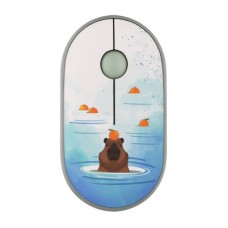 Мышка 2E MF300 CAPYBARATANGERINE Silent Wireless/Bluetooth Green (2E-MF300WCAPIBARAGN)