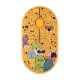 Мышка 2E MF300 PETSCATS&DOGS Silent Wireless/Bluetooth Yellow (2E-MF300WPETSYW)