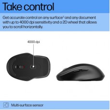 Мышка HP 510 Ultra-Fast Rechargeable Wireless Black (9C2F6AA) - Фото