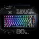 Клавиатура HyperX Alloy Rise 75 PBT HX Red Wireless UA Black (91Y91AA)