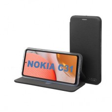 Чохол для мобільного телефона BeCover Exclusive Nokia C31 Black (710245) - Фото
