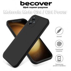 Чохол для мобільного телефона BeCover Motorola Moto G54 / G54 Power Black (710546) - Фото