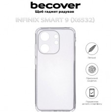 Чохол для мобільного телефона BeCover Infinix Smart 9 (X6532) Transparancy (712496) - Фото