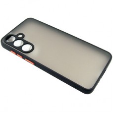 Чохол для мобільного телефона Dengos Matte Samsung Galaxy S24 FE (Black) (DG-TPU-MATT-152) - Фото