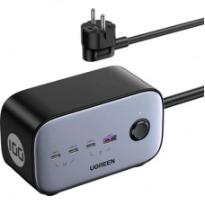 Зарядний пристрій Ugreen 4xUSB 100 W Nexode Pro (3xUSB-C+USB-A+2хSchuko) CD270 (60167) - Фото