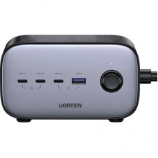 Зарядний пристрій Ugreen 4xUSB 100 W Nexode Pro (3xUSB-C+USB-A+2хSchuko) CD270 (60167) - Фото