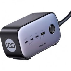 Зарядний пристрій Ugreen 4xUSB 100 W Nexode Pro (3xUSB-C+USB-A+2хSchuko) CD270 (60167) - Фото