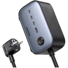 Зарядний пристрій Ugreen 4xUSB 100 W Nexode Pro (3xUSB-C+USB-A+2хSchuko) CD270 (60167) - Фото