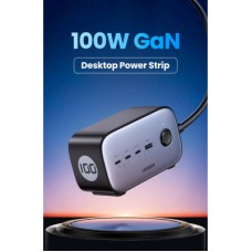 Зарядний пристрій Ugreen 4xUSB 100 W Nexode Pro (3xUSB-C+USB-A+2хSchuko) CD270 (60167) - Фото