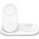 Зарядний пристрій Belkin 3in1 Magnetic Foldable iPhone/Watch/AirPods Qi2 15 W white (WIZ029VFWH)