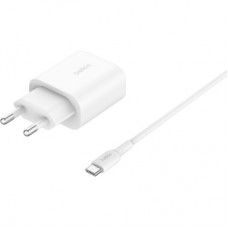 Зарядний пристрій Belkin 3in1 Magnetic Foldable iPhone/Watch/AirPods Qi2 15 W white (WIZ029VFWH) - Фото