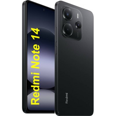 Xiaomi Redmi Note 14 6/128 Gb Midnight Black (редми нот 14 с NFC)