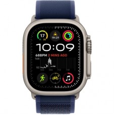 Смарт-часы Apple Watch Ultra 2 2024 GPS + Cellular 49mm Natural Titanium Case with Blue Trail Loop - S/M - Фото