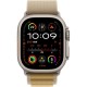 Смарт-часы Apple Watch Ultra 2 2024 GPS + Cellular 49mm Natural Titanium Case with Tan Alpine Loop - Large