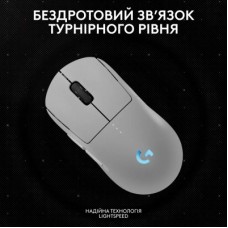 Мышка Logitech G Pro 2 Lightspeed Wireless White (910-007302) - Фото