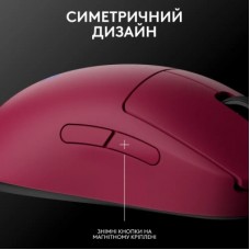 Мышка Logitech G Pro 2 Lightspeed Wireless Magenta (910-007309) - Фото