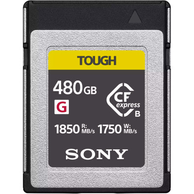 Карта памяти Sony 480GB CFexpress Type B Tough (CEBG480T.CE7)