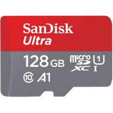 Карта памяти SanDisk 128GB microSD class 10 UHS-I A1 Ultra (SDSQUAB-128G-GN6MN)