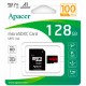 Картка пам'яті Apacer 128 GB microSD class 10 UHS-I V10 A1 (AP128GMCSX10UB-R)