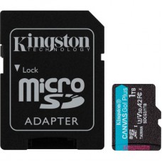 Карта памяти Kingston 1TB microSD class 10 UHS-I U3 V30 A2 Canvas Go Plus (SDCG3/1TB)