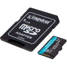Картка пам'яті Kingston 1 TB microSD class 10 UHS-I U3 V30 A2 Canvas Go Plus (SDCG3/1TB) - Фото